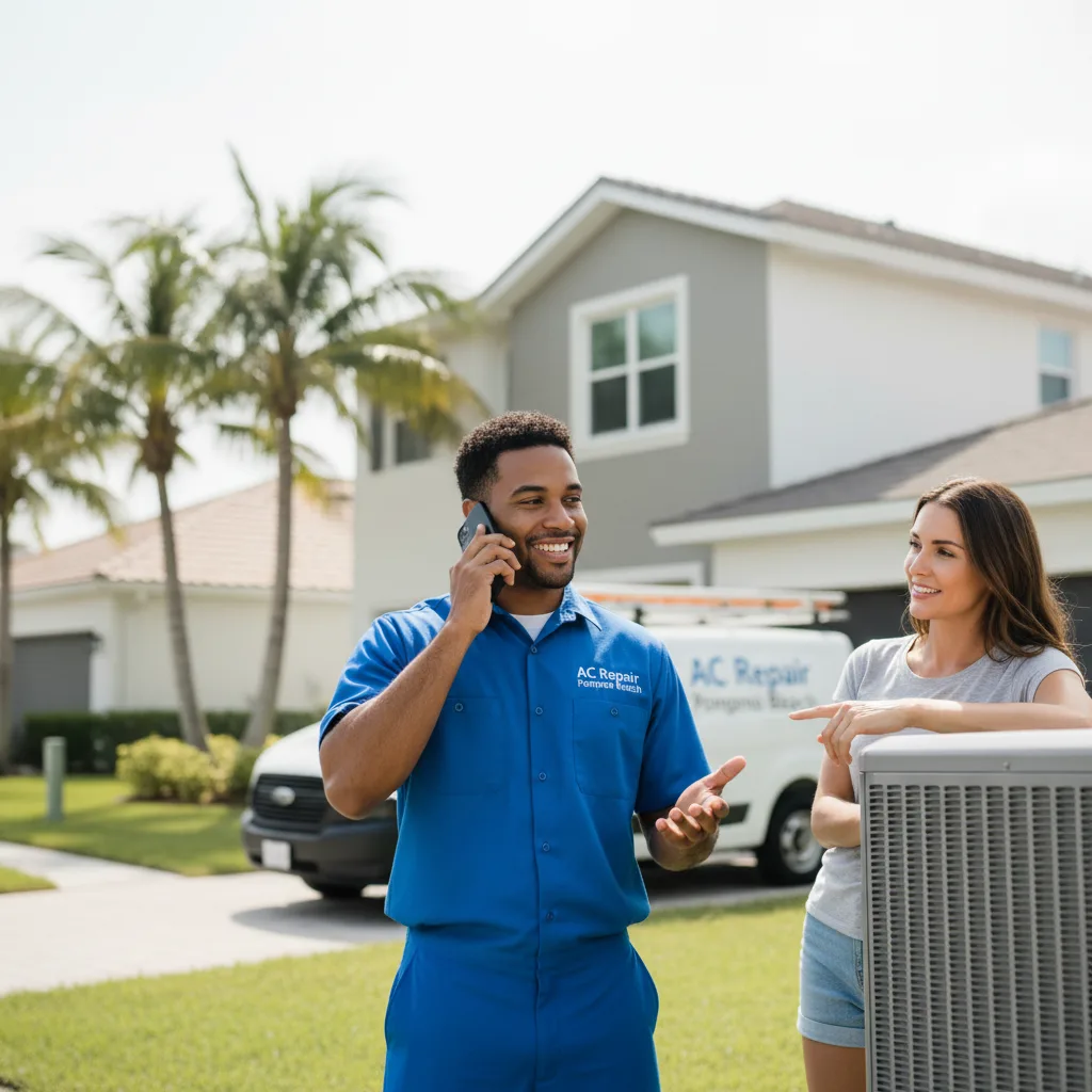 AC Repair Pompano Beach customer support in Republic